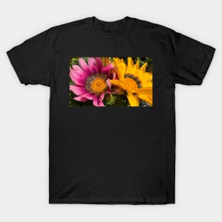 Pink and Yellow Daisies T-Shirt